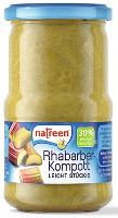 Natreen Rhabarber-Kompott (leicht stückig) 370 ml Glas (355 g)